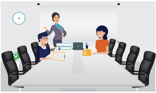 İş için ofis toplantısı.