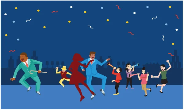 Dans partisi başladı.