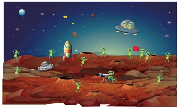 Aydan alan görünümü