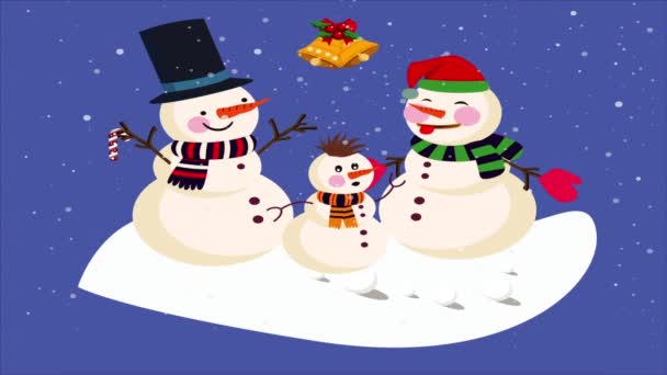 クリスマスのお祝いが始まろうとしている — ストック動画