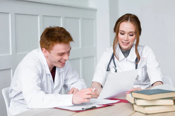 Medical University students preparing for the exam