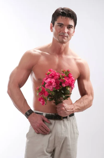 The sexy valentine man — Stock Photo, Image