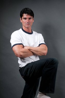 Yakışıklı sporcu bekliyor