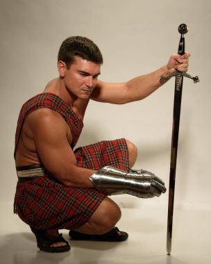 Yakışıklı highlander bekliyor