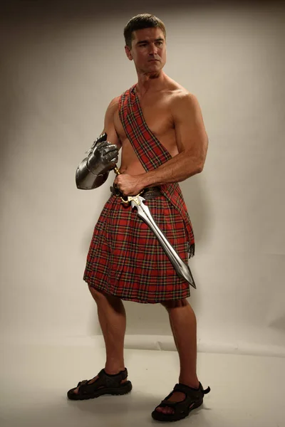 Svalnatý highlander čeká — Stock fotografie