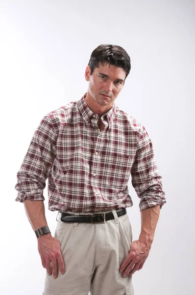 yakışıklı gent güvenle standları