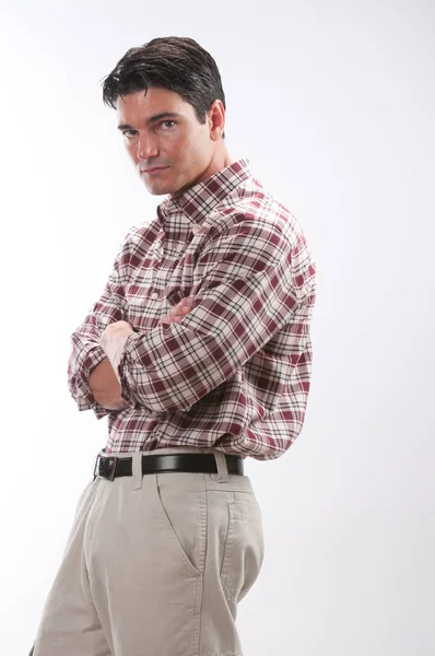 yakışıklı gent güvenle standları