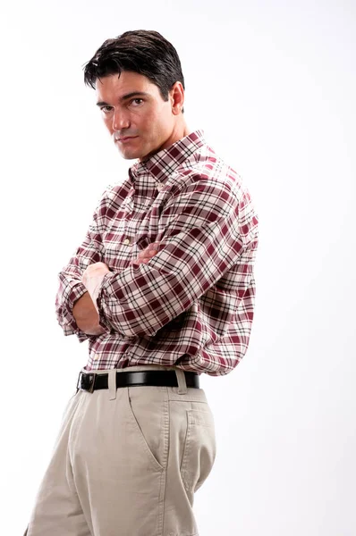 yakışıklı gent güvenle standları