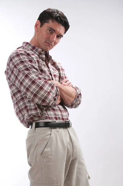 yakışıklı gent güvenle standları