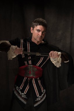 Seksi Viking pozları fotoğraf için..