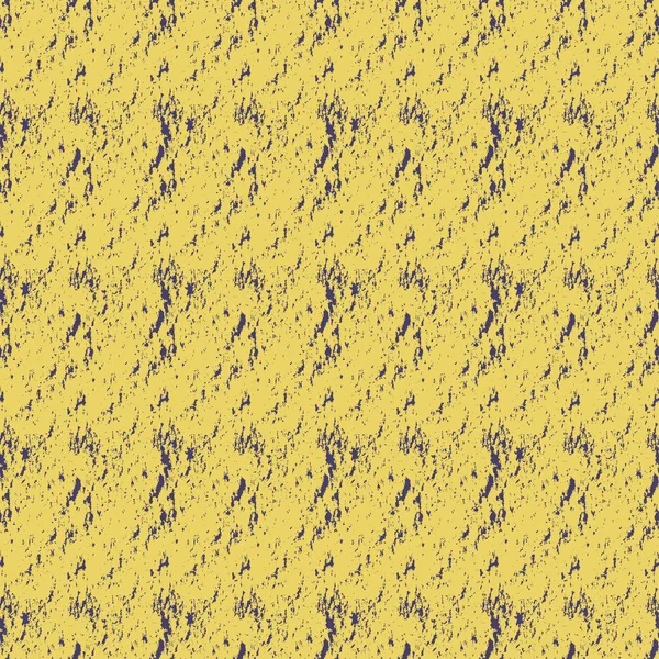 Rústico desordenado amarillo y azul textura del fondo de pantalla para el fondo. pintura decorativa de pared. ilustración vectorial . — Vector de stock