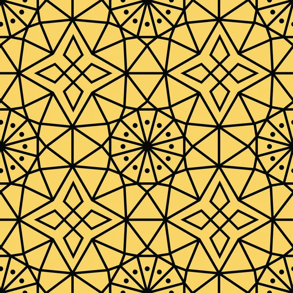 Oriental Seamless Vintage Ornamental Pattern Ethnic Indian Islamic Arabic Turkish — Stock Vector