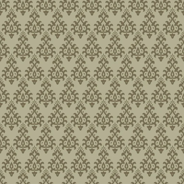 Damask Seamless Texture Pattern Elegant Vintage Baroque Floral Background Texture — Stock Vector