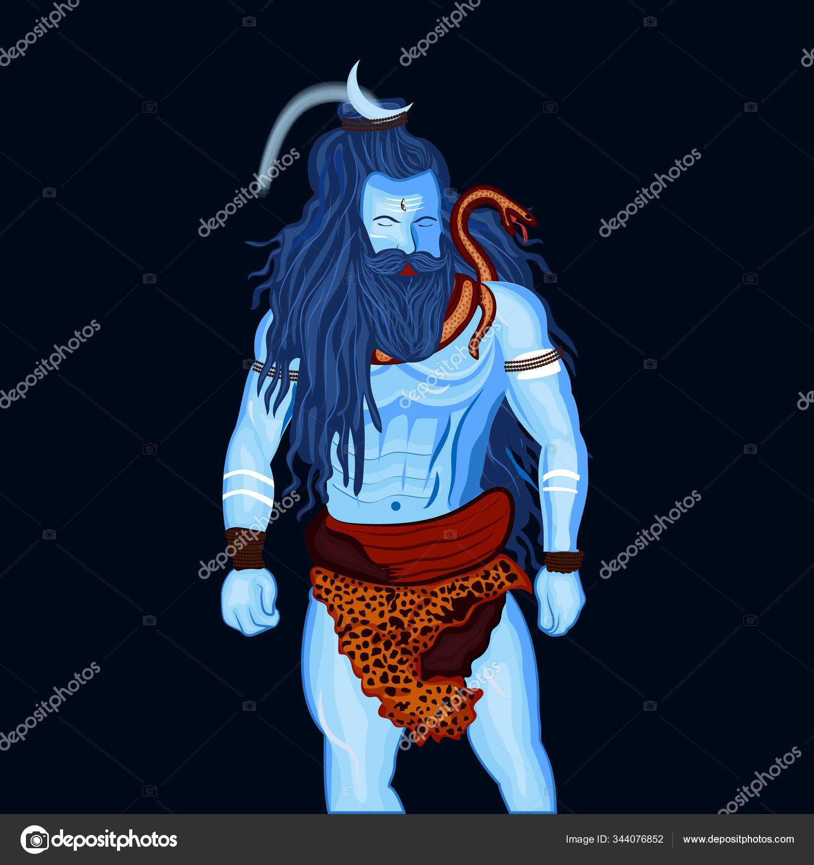 Illustration of lord Shiva. Happy Mha Shivratri. Om namha Shivay. Stock Vector Image by ©@ #344076852 Illustration of lord Shiva. Happy Mha Shivratri. Om namha Shivay. Stock Vector Image by ©@ #344076852