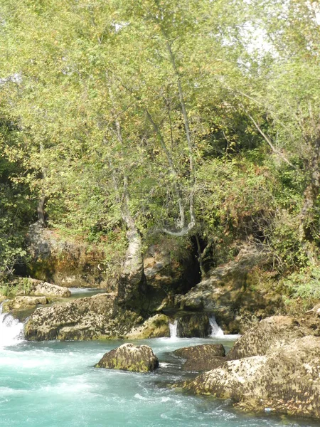 Manavgat Şelalesi Türkiye — Stok fotoğraf