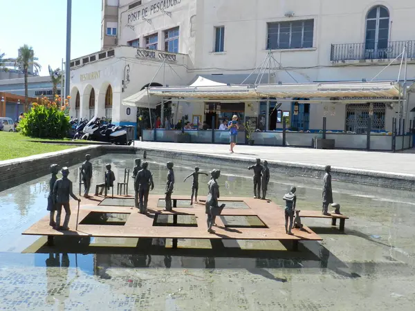 İspanya 'daki Mini çeşmesi