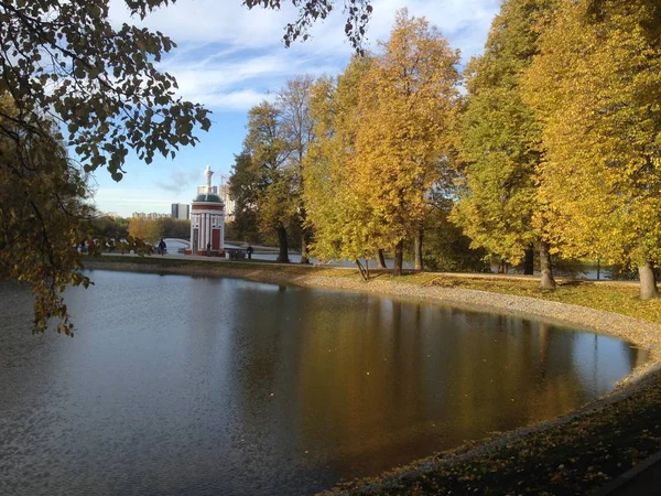 Parktaki çardak.
