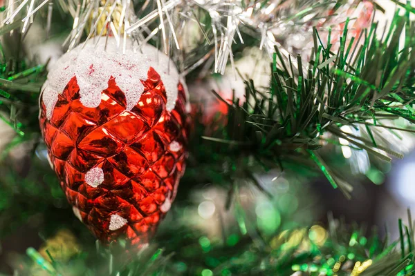 Yeni yıl ve Noel ağacı arka plan