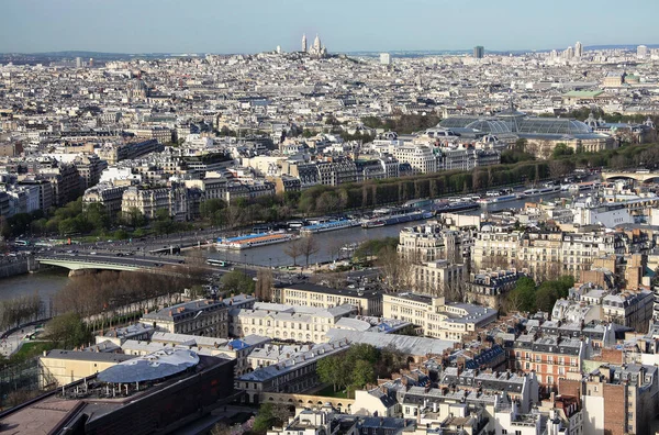 Luftaufnahme Von Paris Vom Eiffelturm Paris Frankreich — Stockfoto
