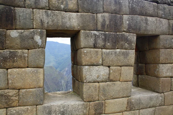Inca Πόλη Του Μάτσου Πίτσου Περού — Φωτογραφία Αρχείου