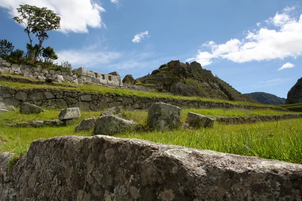 Inca Şehir Machu Picchu Peru — Stok fotoğraf