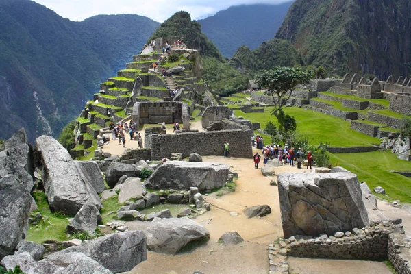 Inka Város Ból Mach Picchu Peru — Stock Fotó