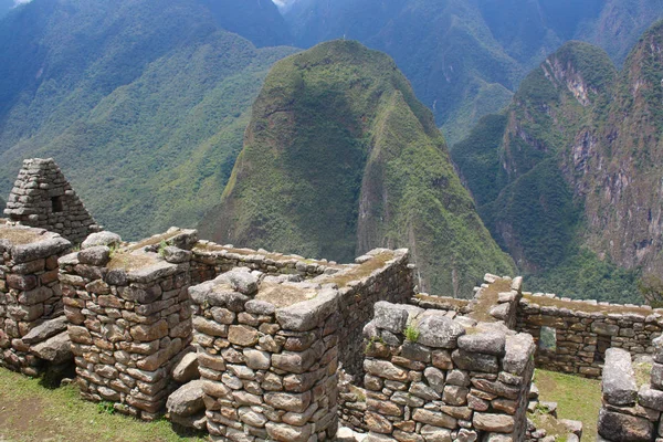 Inca Stadt Machu Picchu Peru — Stockfoto
