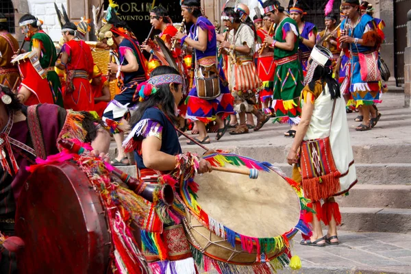 İnti Raymi festivali, Cusco, Coricanhca, Peru