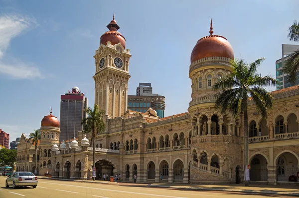 Edificio Sultan Abdul Samad en Kuala Lumpur — Foto de Stock