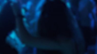 Sunum için arka plan. Gece kulübü 6 'daki insanlar