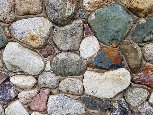 Textura de piedras costeras multicolores —  Fotos de Stock