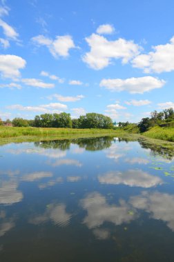 Suzdal 'daki Kamenka Nehri