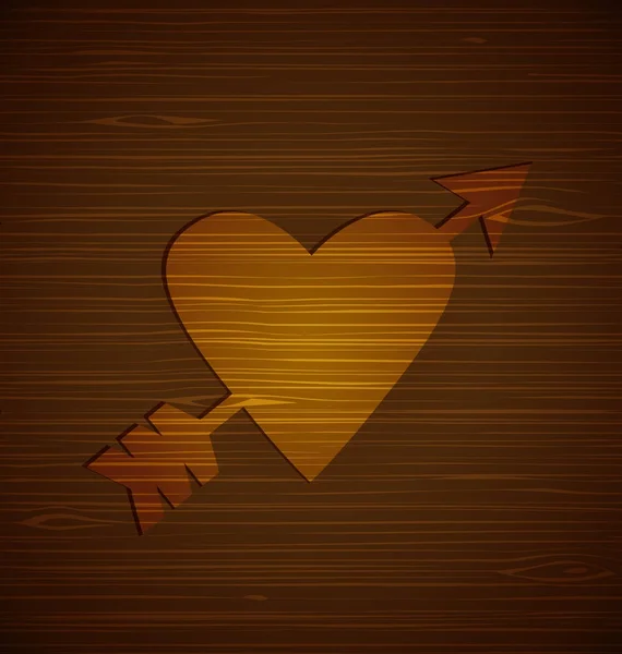 Vector corazón abstracto — Archivo Imágenes Vectoriales