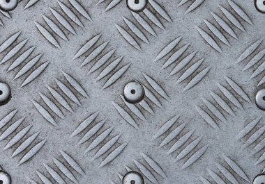 Kusursuz çelik plaka dokusu.