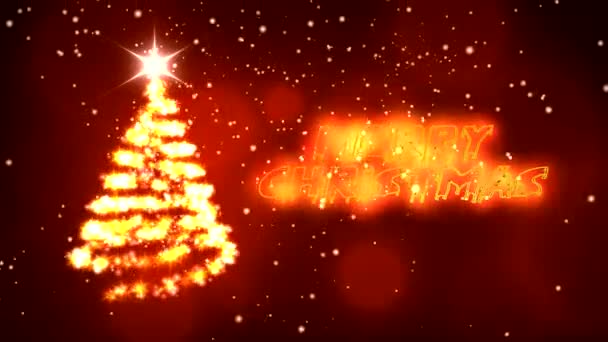 Christmas motiongraphic set — Stock Video