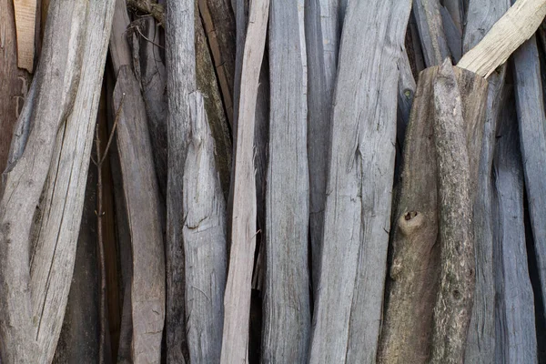 Weathered firewood background — Stock Photo, Image