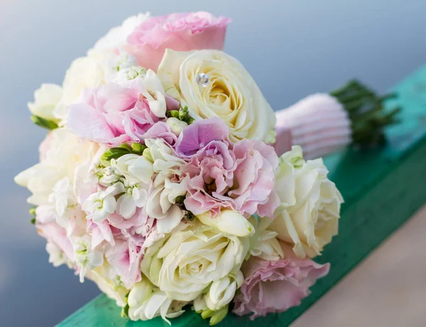 Bouquet de casamento closeup — Fotografia de Stock
