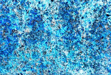 Doğal doku ve düzensiz desen ile mavi arka plan