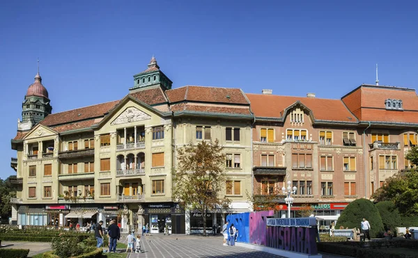 Timisoara Romania Septembrie 2017 Clădiri Vechi Din Centrul Orașului Septembrie — Fotografie, imagine de stoc