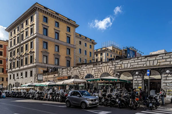 Roma Itália Dezembro 2019 Edifícios Centro Histórico Roma Itália — Fotografia de Stock
