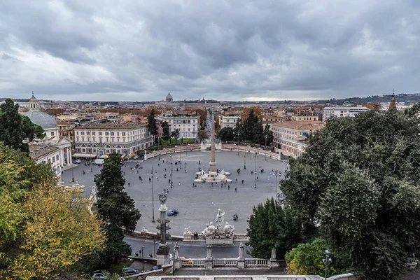 Řím Itálie Prosince 2019 Budovy Historickém Centru Blízkosti Císařského Paláce — Stock fotografie