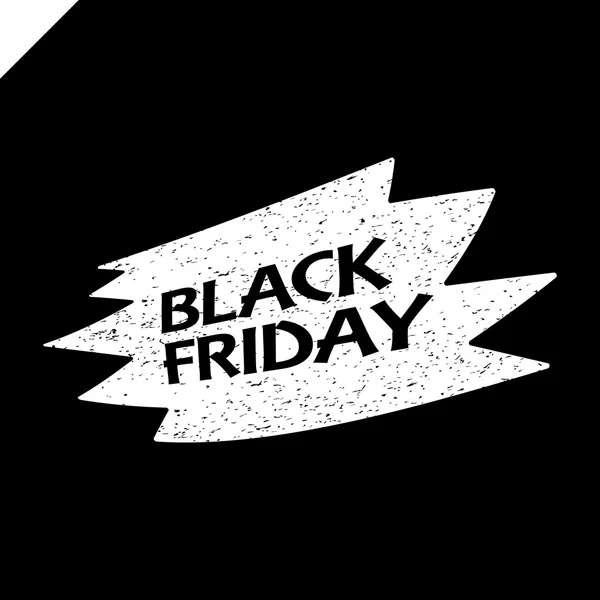 Black Friday Sale Vector Illustration for your design, poster or banner — Stock Vector