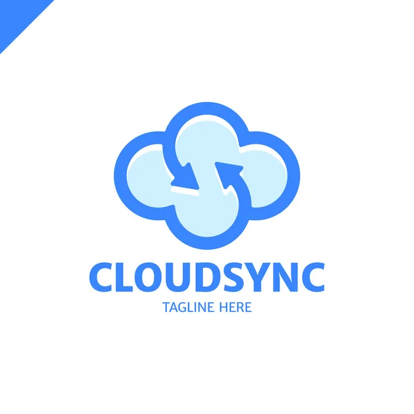 Infinity nuage logo design vecteur. Modèle de logo Cloud lettre s . — Image vectorielle