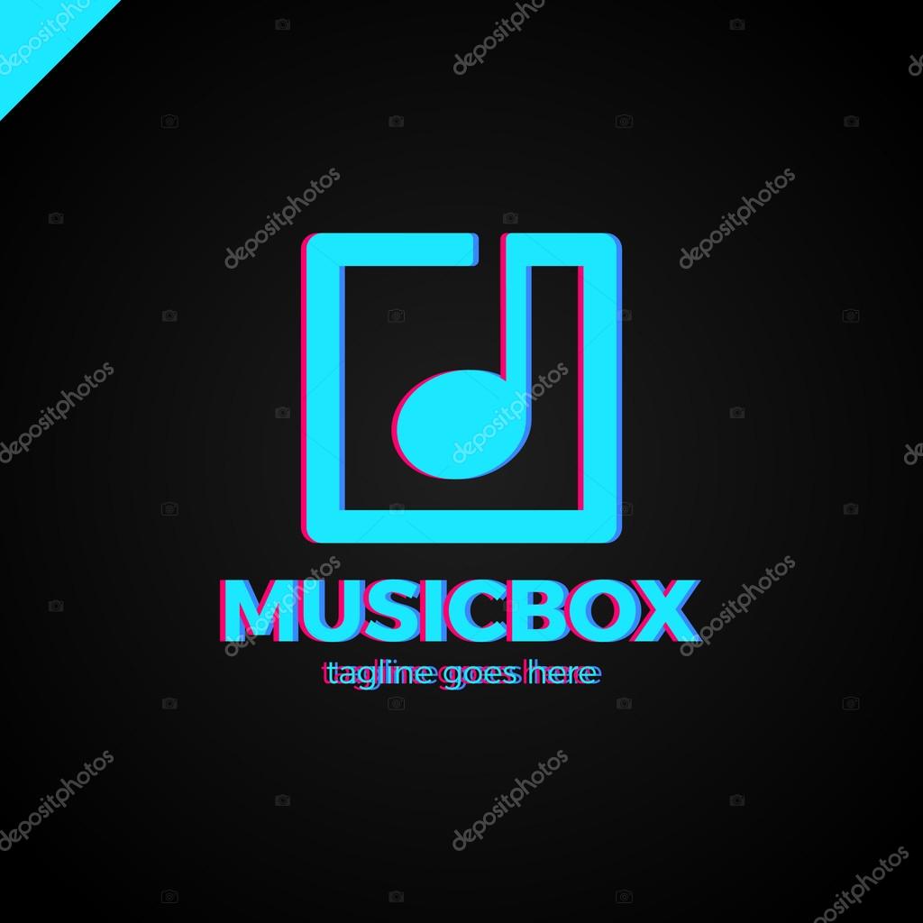 Quadrado abstrato música nota vetor logotipo ícone. Este gráfico de  logotipo também representa a indústria da música, música digital, botão de  aplicativo musical Vetor de ©logolis 127298400, image size:1024x1024