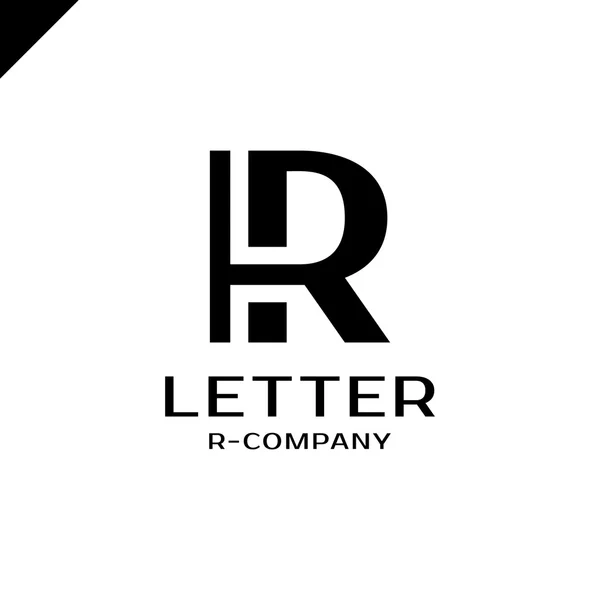 Kraliyet logo vektör şablonu. Otel, Kral sembolü, en iyi otel, harf R, Premium R marka butik, moda ve avukat logo.