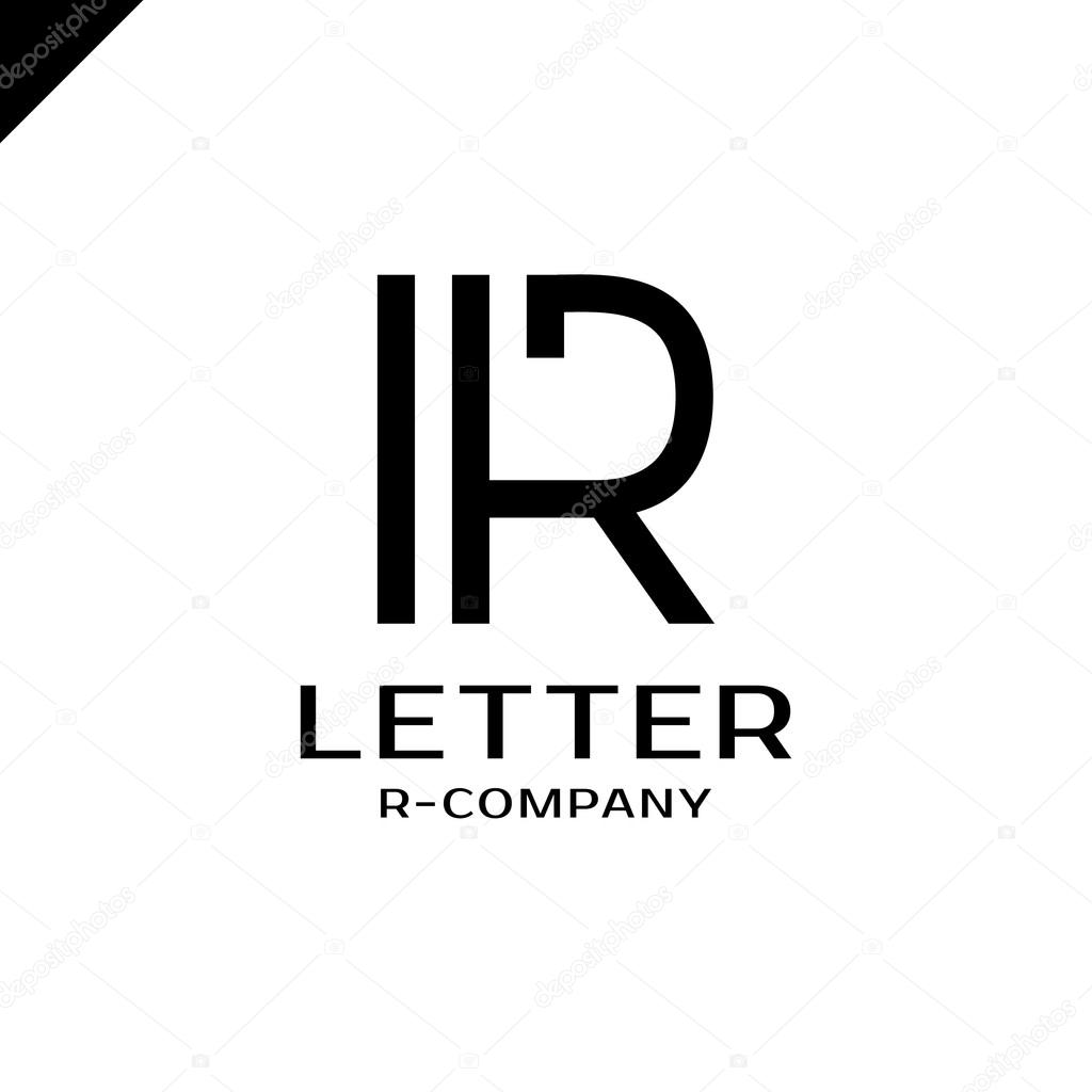 Royal logo vector template. Hotel, Kings symbol, Top hotel, Letter R, Premium R brand boutique, Fashion and Lawyer logotype.