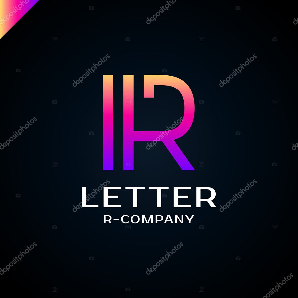 Royal logo vector template. Hotel, Kings symbol, Top hotel, Letter R, Premium R brand boutique, Fashion and Lawyer logotype.