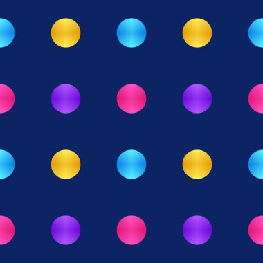 Daire desen doku arka planda gradyan stilini koyu arka plan üzerinde renkli