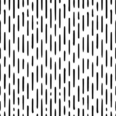 Elle çizilmiş çizgili seamless modeli kısa dikey darbeleri ile. Doku yazdırma, duvar kağıdı, ev dekorasyonu, bahar yaz moda kumaş, tekstil, davet arka plan, kağıt için