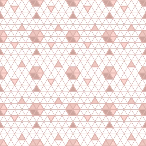 Triangle fond sans couture avec des formes de triangle de différents c — Image vectorielle